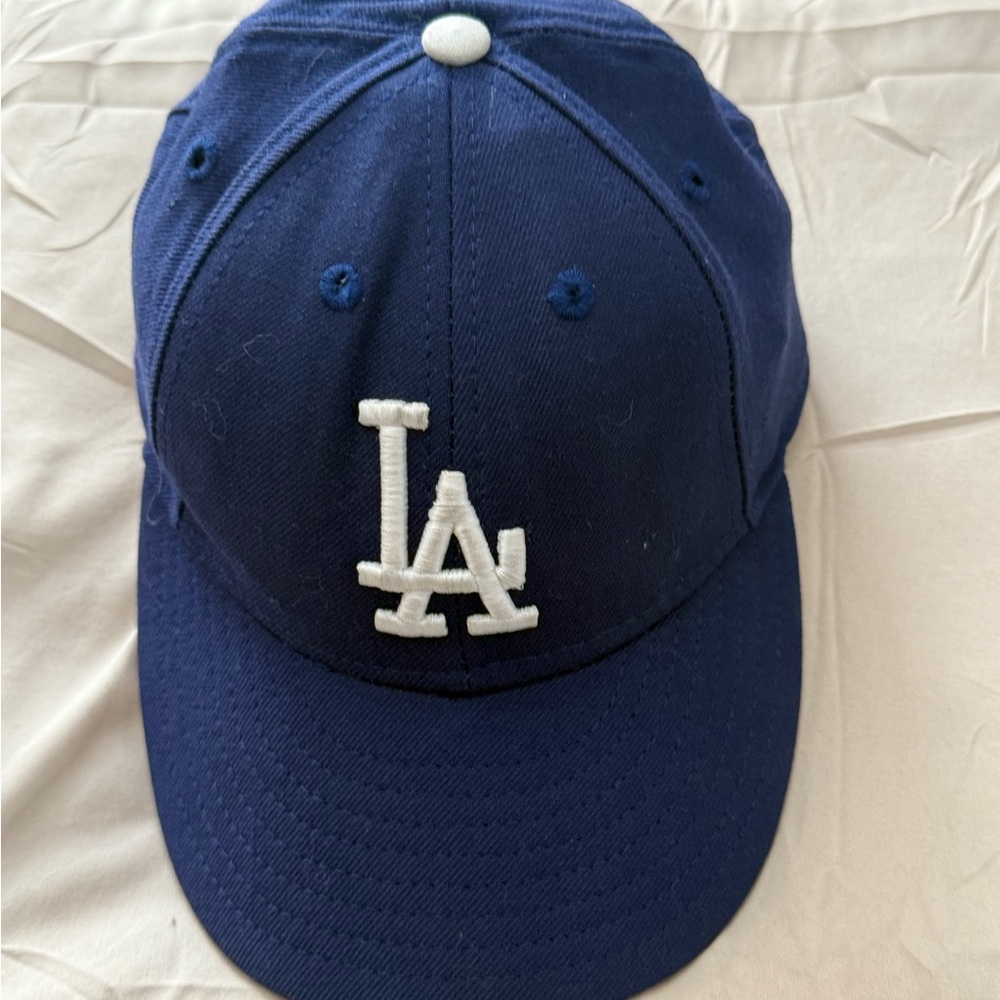 Adult Dodger LA Logo Blue Cap